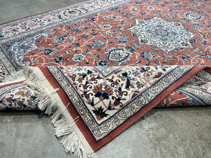 6'0"x9'1" Hand-Knotted 100% Wool Pile SinoPersian Carpet - Area Rug