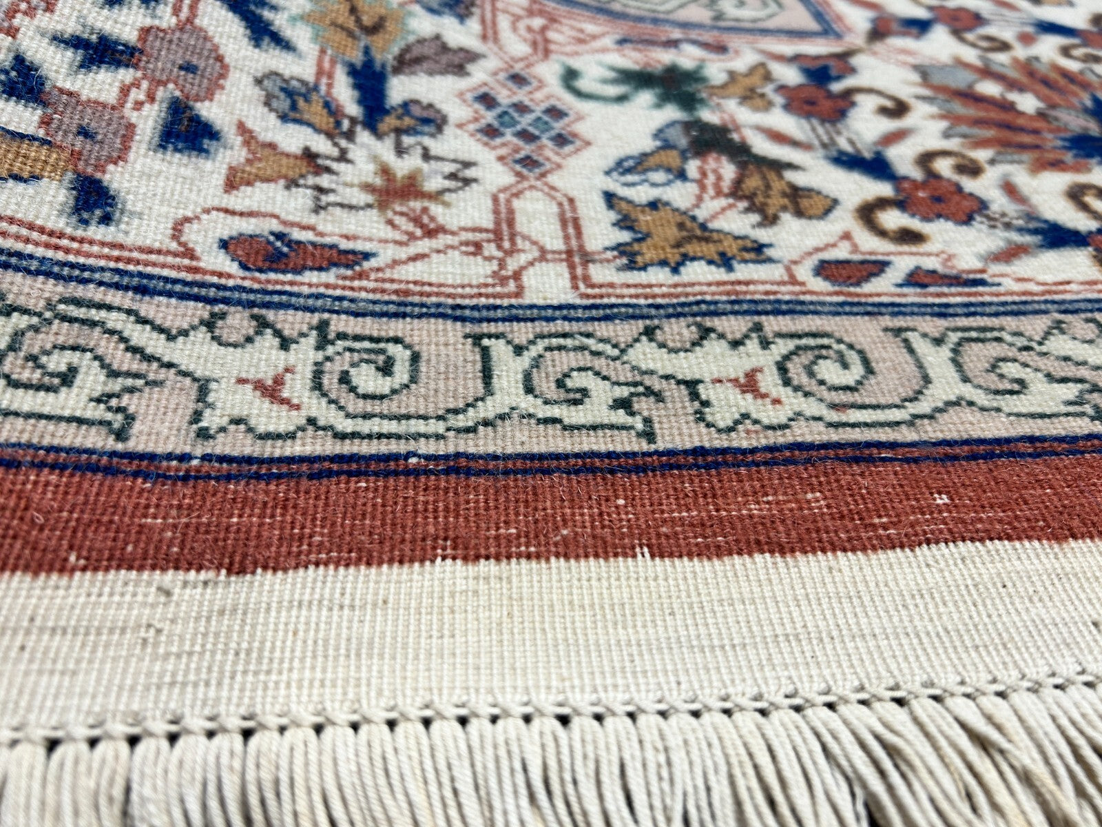 6'0"x9'1" Hand-Knotted 100% Wool Pile SinoPersian Carpet - Area Rug