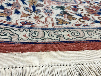 6'0"x9'1" Hand-Knotted 100% Wool Pile SinoPersian Carpet - Area Rug