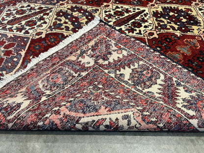 5'3"x9'6" Hand-Knotted 100% Wool Pile Bakhtiarie Carpet - Area Rug