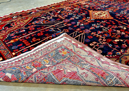 5'5" x 10'4" Hand-Knotted 100% Wool Pile Nahavande Area Rug