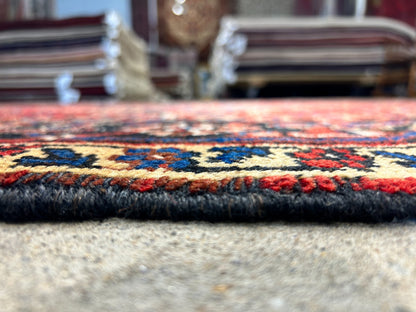 7'9"x9'1" Hand-Knotted 100% Wool Herize Carpet - Area Rug - Square Shaped