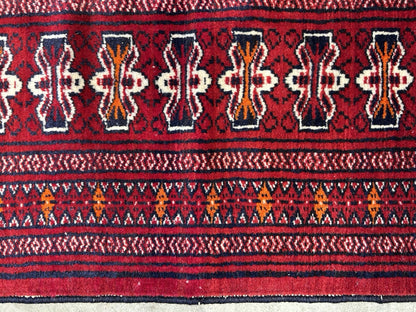 7’7”x10’ Hand-Knotted 100% Wool Pile Bokhara Area Rug - Carpet