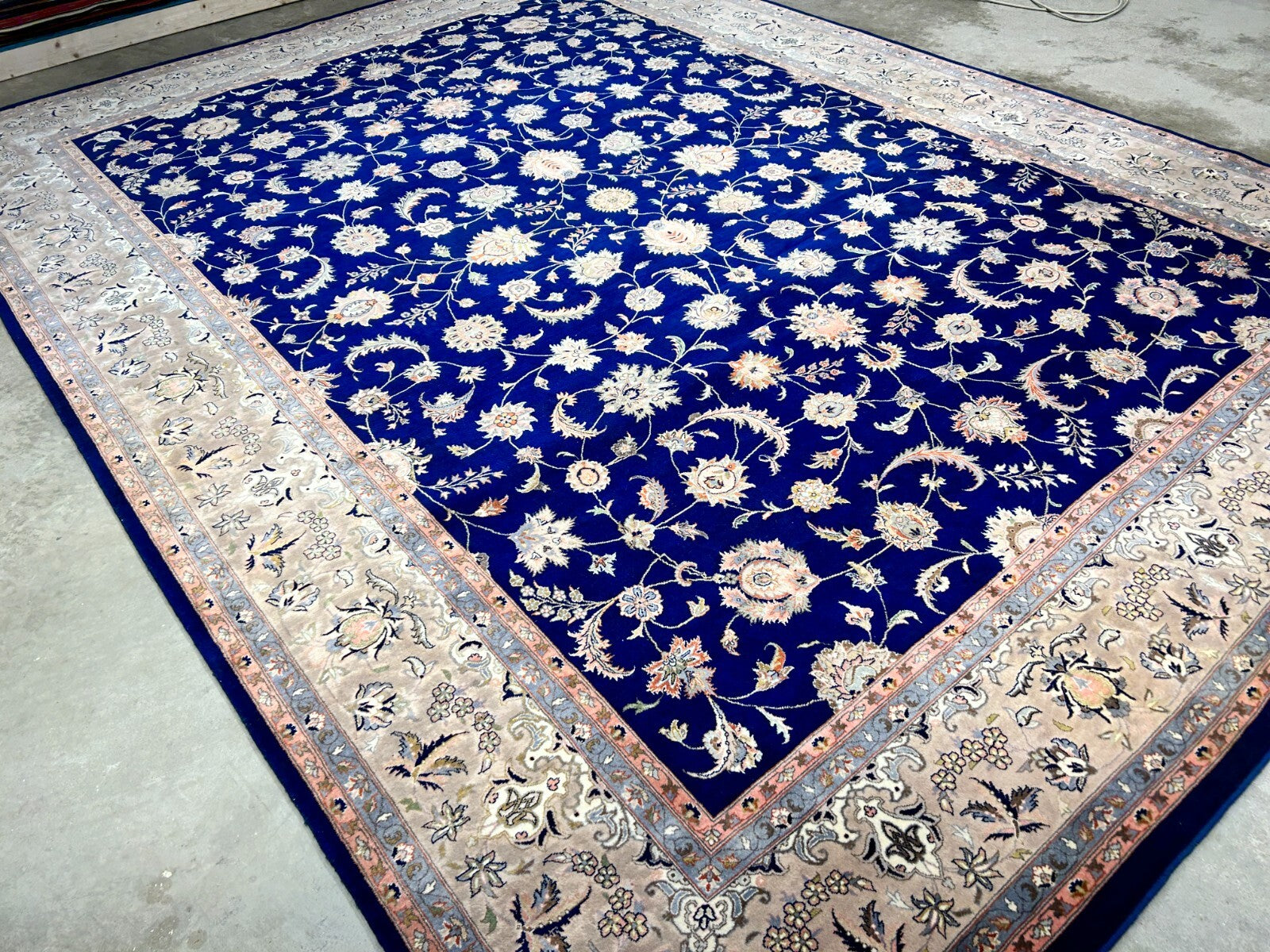 9'x12'3" Hand-Knotted 100% Lamb Wool Sinopersian Rug