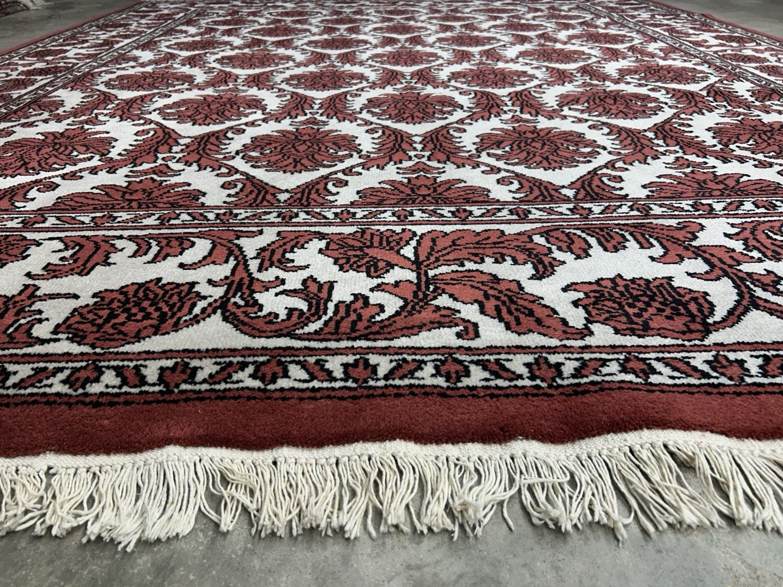 8’x9’11” Hand-Knotted 100% Wool Pile Oriental Area Rug - Carpet