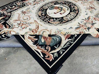 7’10”x9’6” Hand-Tufted 100% Wool Safavieh Area Rug - Carpet