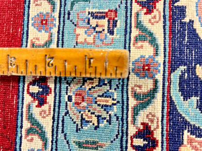 9'1" x 11'11" Very Fine Hand-Knotted 100% Wool Carpet - Tabrize Design Area Rug