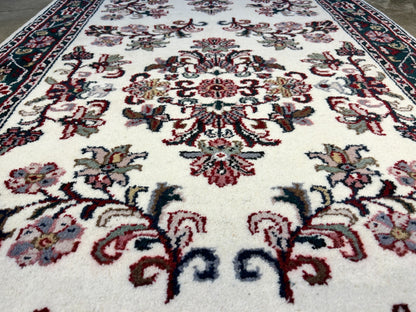 3'x5'1" Hand-Knotted 100% Wool Pile All-Over Kashane Design Area Rug
