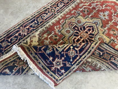 3’x4’9" Hand-Knotted 100% Wool Indoserapi Area Rug - Carpet