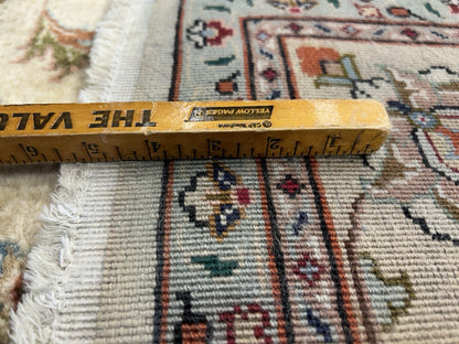 7’x9’11” Vintage Hand-Knotted 100% Wool Pile Tabrize Area Rug - Carpet