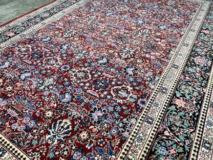 5'9"x8'9" Hand-Knotted 100% Wool Pile SinoPersian Carpet - Area Rug