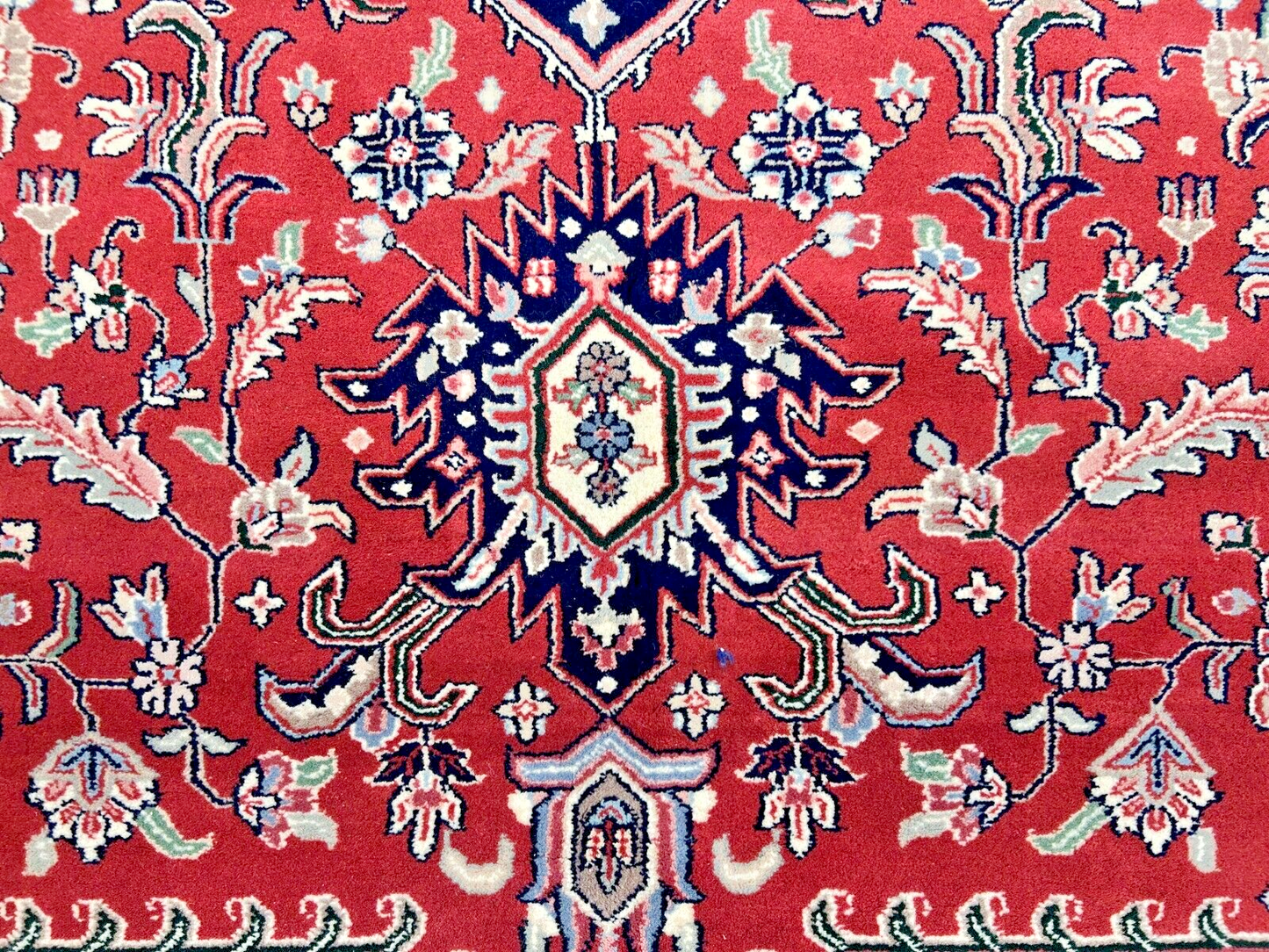 9' x 12' Hand-Knotted 100% Wool Carpet - Herize Design Area Rug