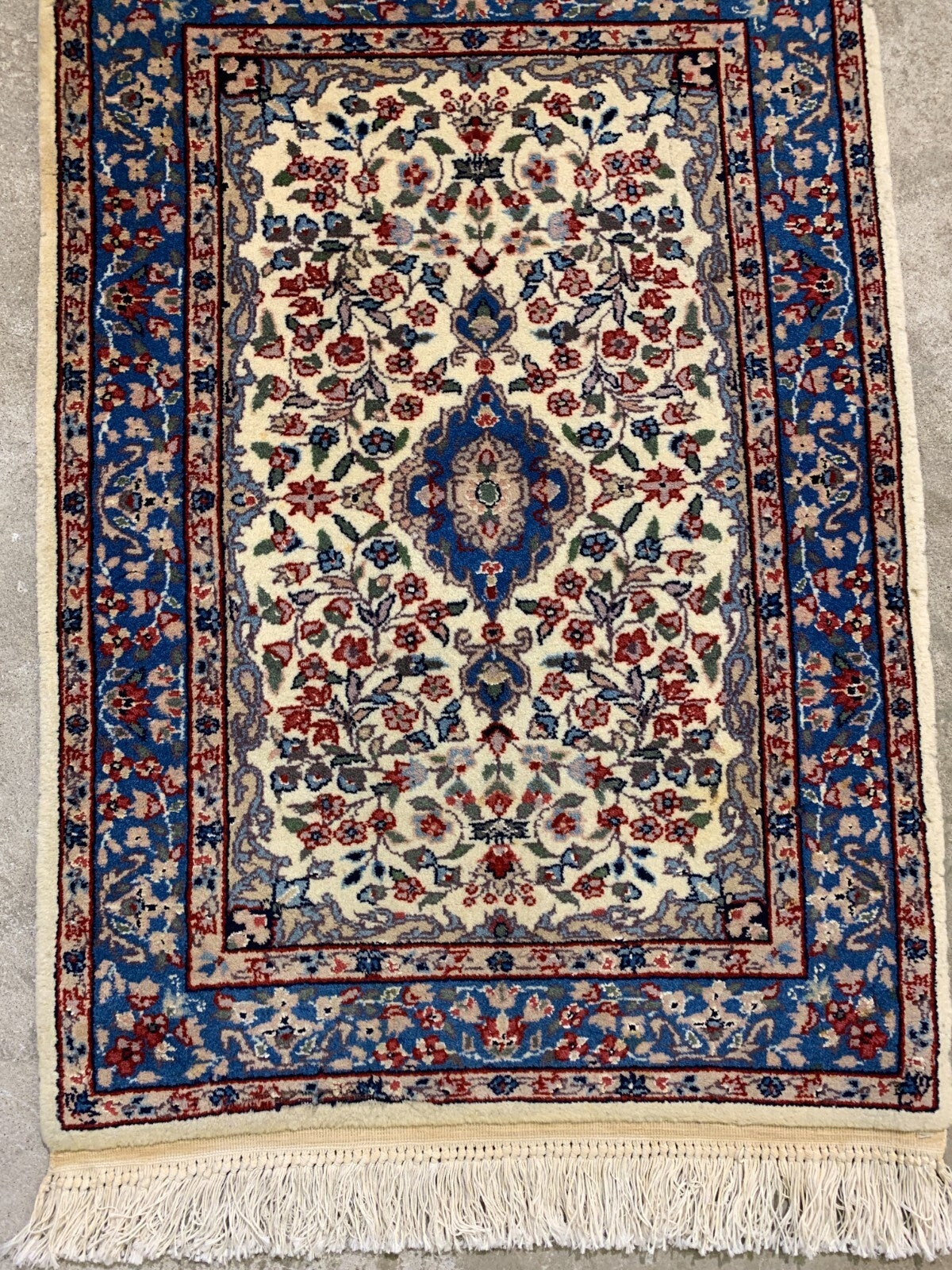 2'x3' Hand-Knotted Wool Oriental Rug - Area Carpet