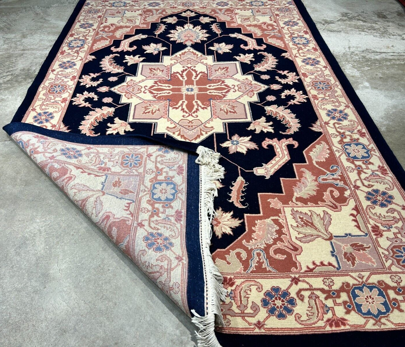 6'x 9' Hand-Knotted 100% Wool Carpet - Herize Design Area Rug