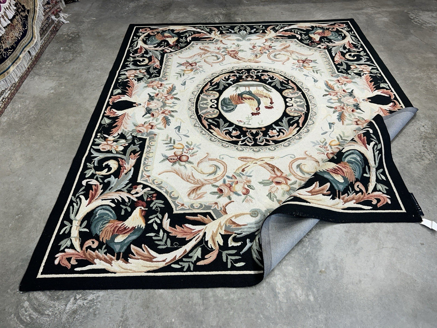 7’10”x9’6” Hand-Tufted 100% Wool Safavieh Area Rug - Carpet