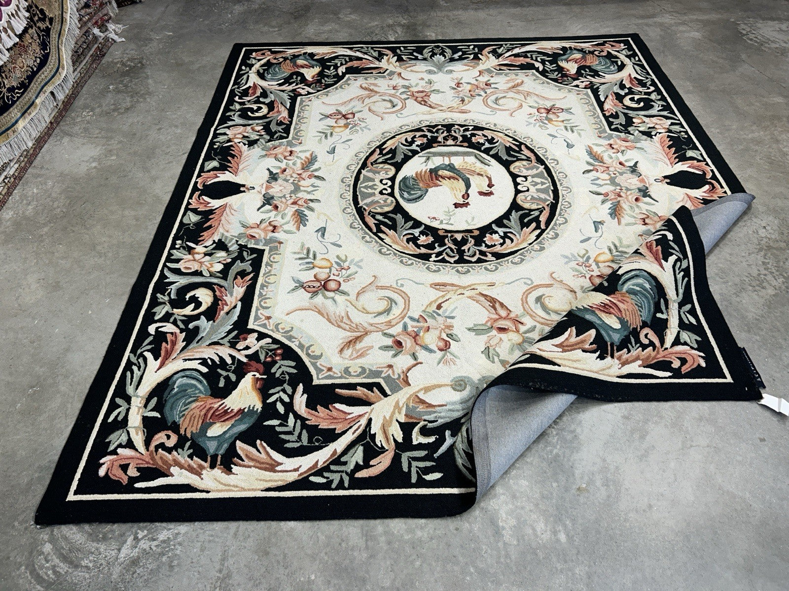 7’10”x9’6” Hand-Tufted 100% Wool Safavieh Area Rug - Carpet