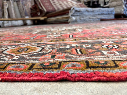 6'7"x9'5" Hand-Knotted 100% Wool Herize Carpet - Area Rug