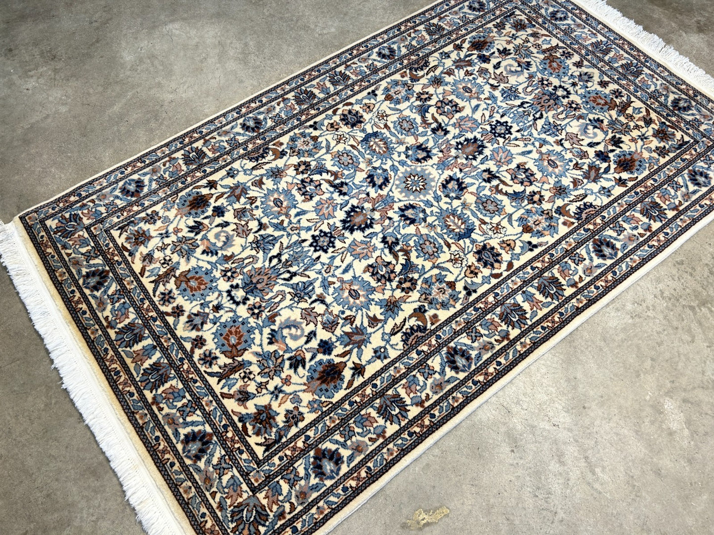 3'x5' Hand-Knotted 100% Wool Pile Oriental Rug