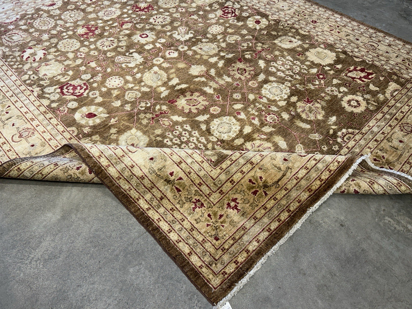 8’1”x9’11” Hand-Knotted 100% Wool Pile Oriental Area Rug - Carpet