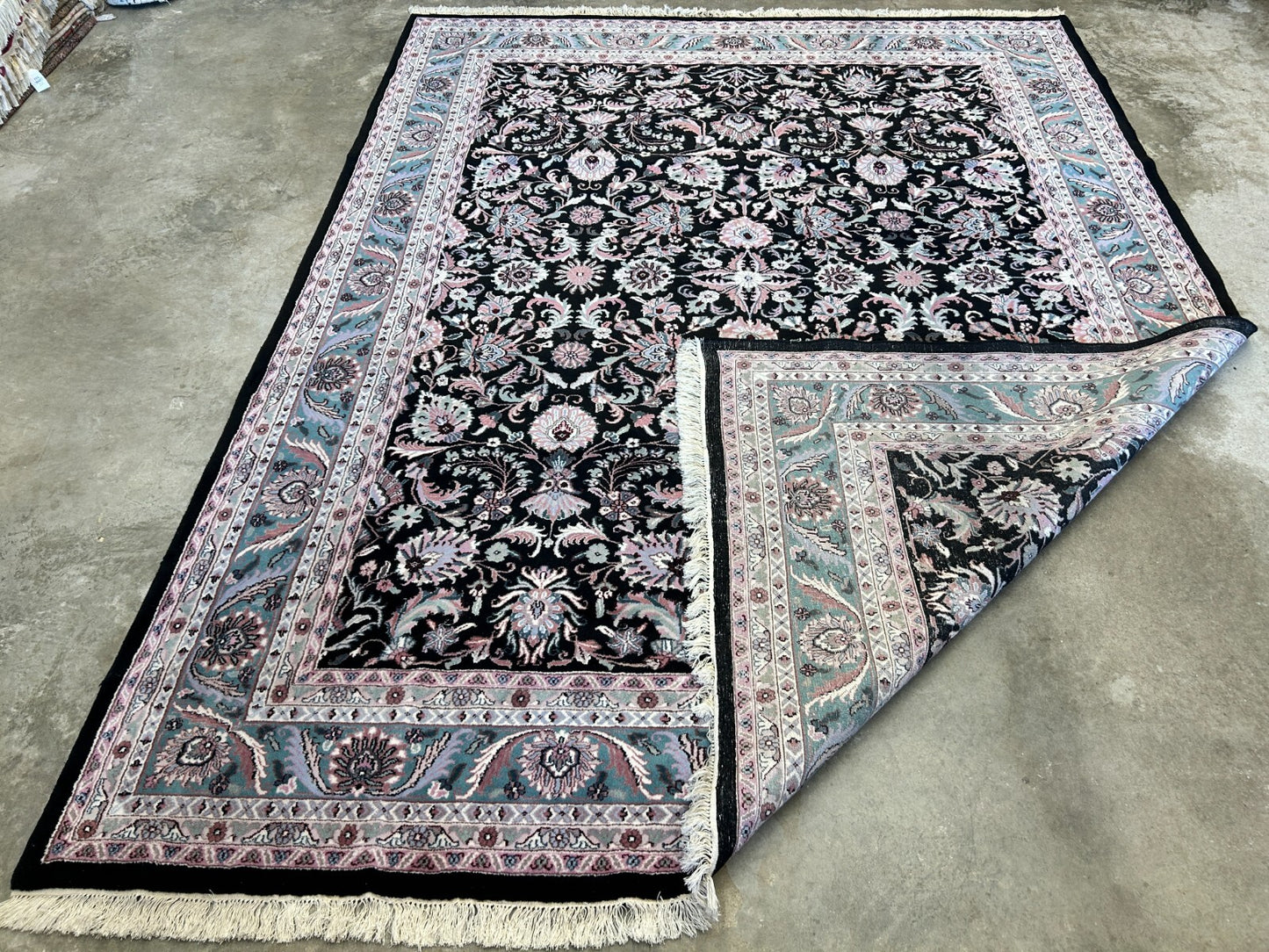 8'10" x 11'10" Hand-Knotted 100% Wool Carpet - Kashane Design Area Rug