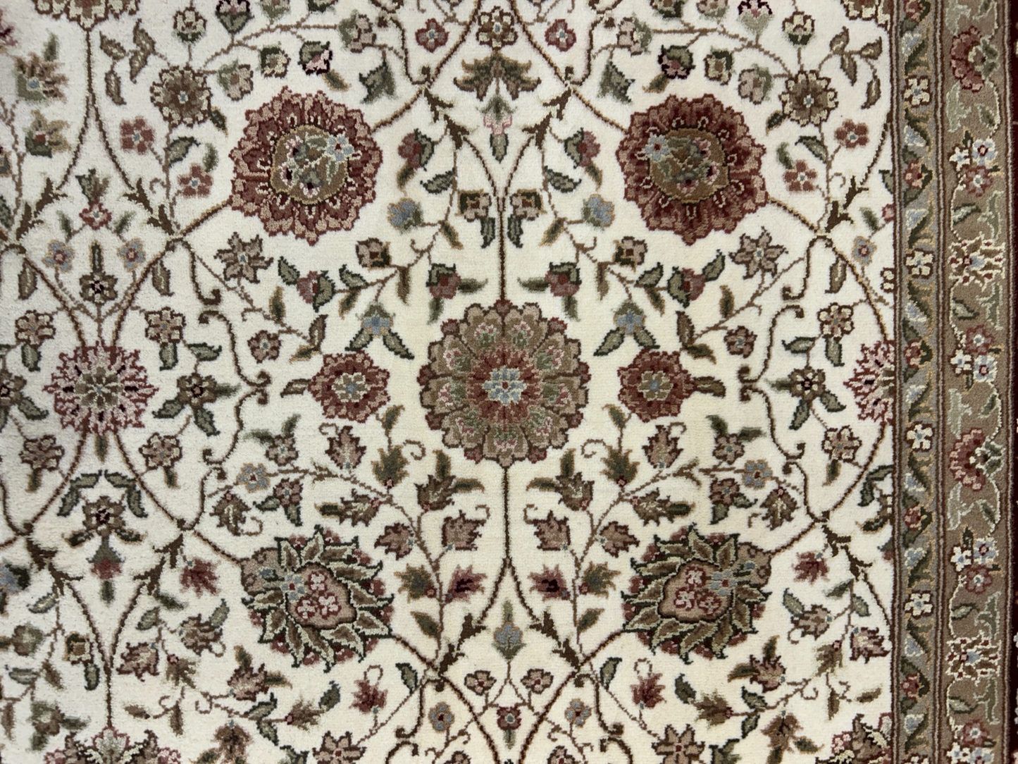 9'x12' Very Fine Hand-Knotted 100% Lamb Wool Pile PakPersian Rug
