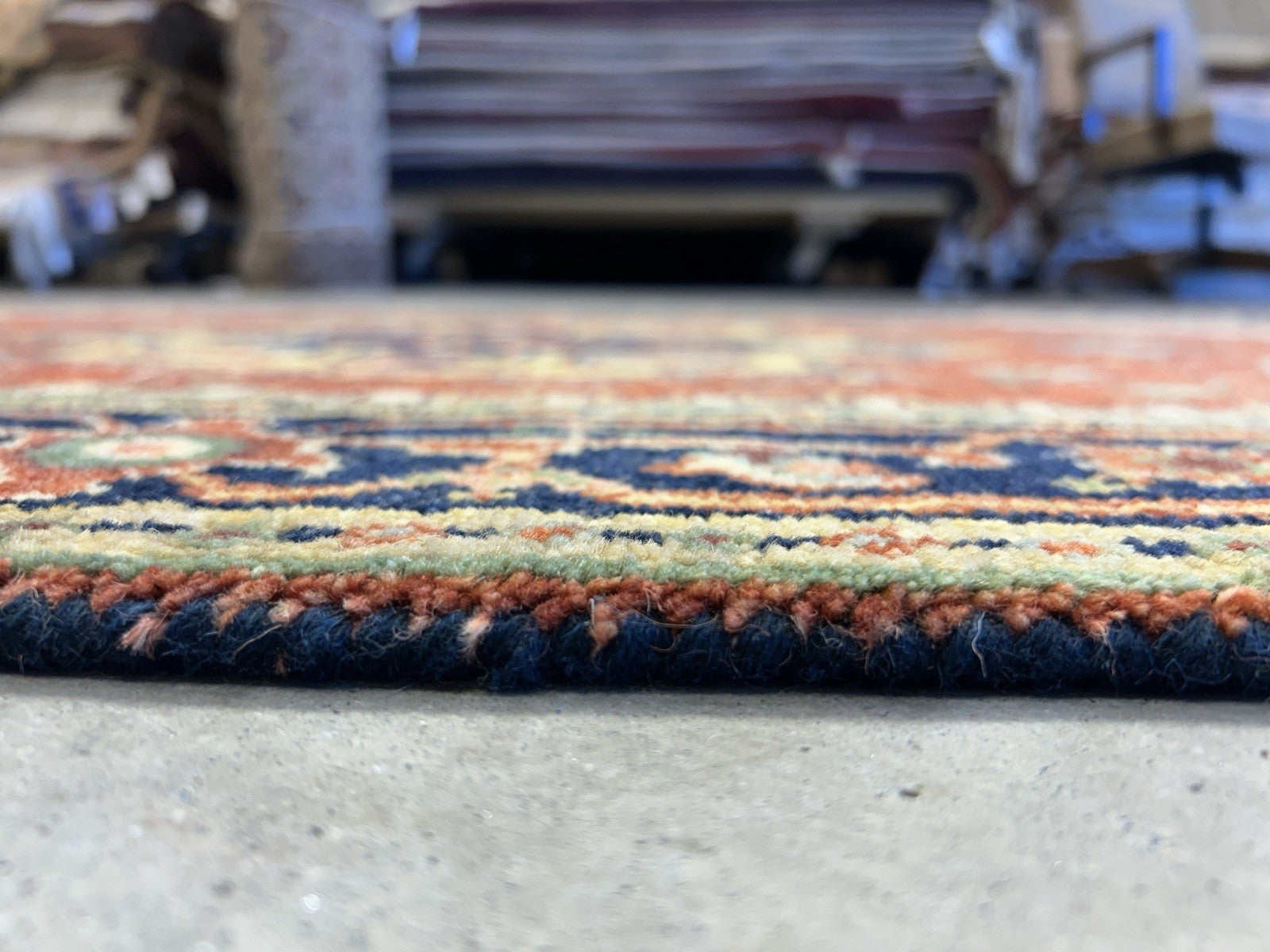 3’x5’1” Hand-Knotted 100% Wool Indoserapi Area Rug - Carpet