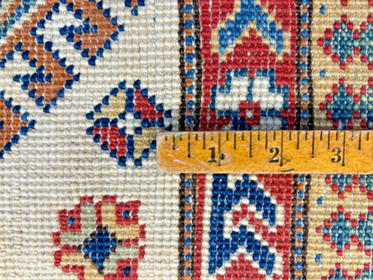 7'x10' Hand-Knotted 100% Wool Carpet - Fine Kazak Area Rug