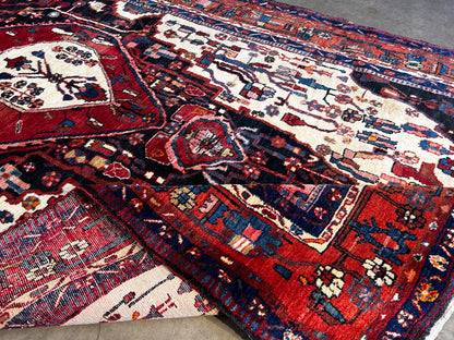 5'1" x 10'10'' Hand-Knotted 100% Lamb Wool Carpet - Nahavande Area Rug