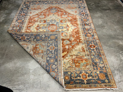 8'10" x 11'8" Hand-Knotted 100% Wool Carpet - Herize Design Area Rug