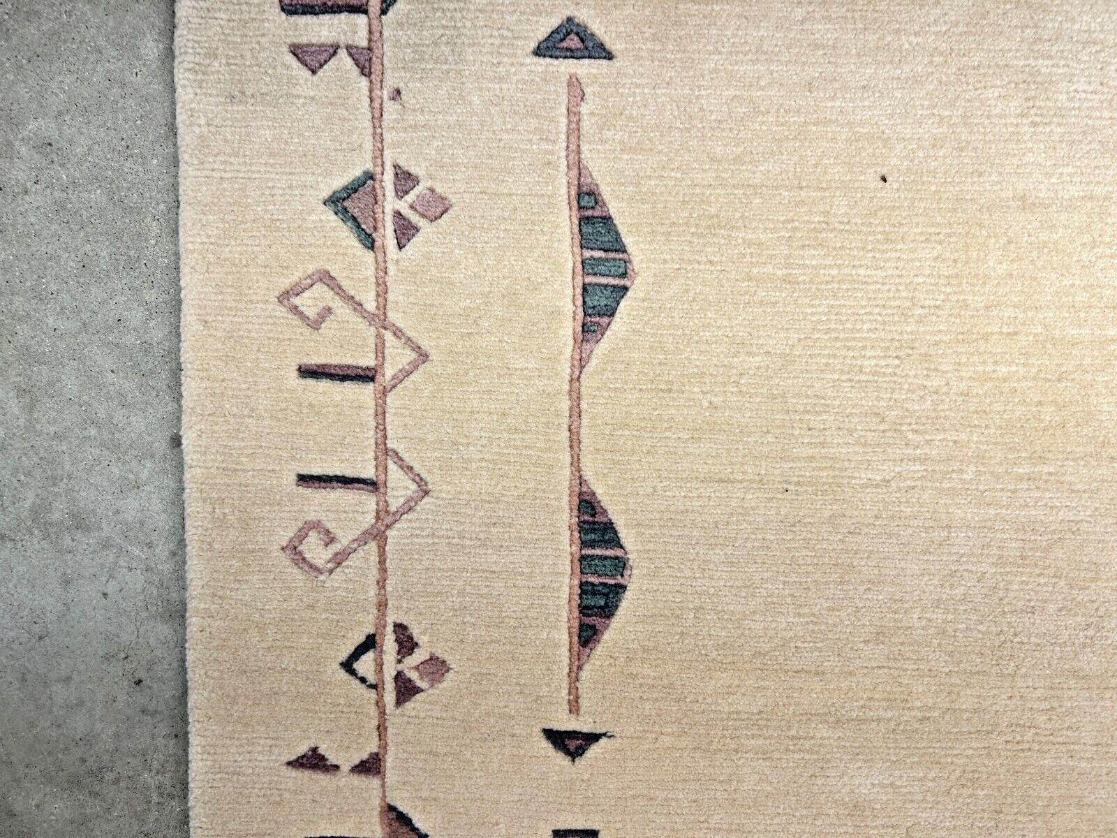 6'7"x9'10" Hand-Knotted 100% Wool Pile Indo-Nepali Carpet - Area Rug