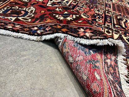 6'5"x9'8" Hand-Knotted 100% Lamb Wool Bakhtiarie Carpet - Area Rug