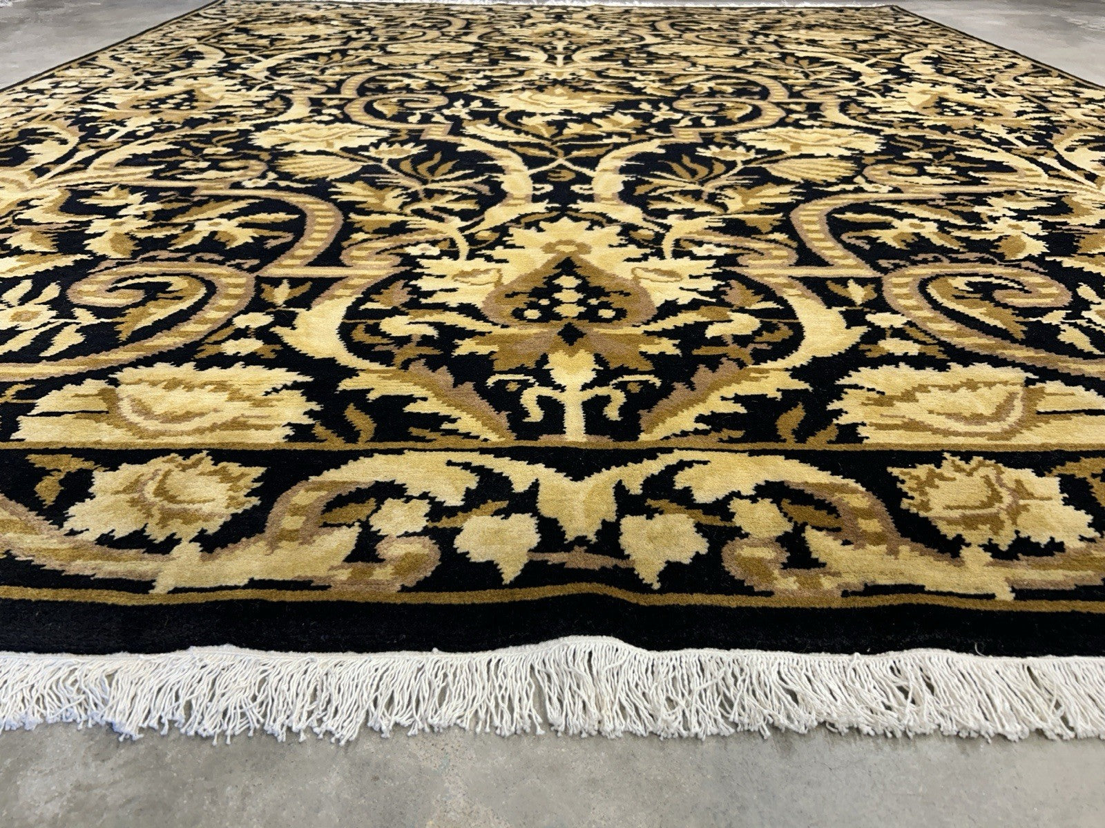 8’x10’ Hand-Knotted 100% Wool Pile Oriental Area Rug - Carpet