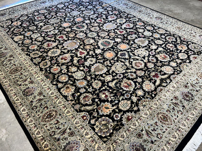 9'x12' Hand-Knotted 100% Wool Pile Sinopersian Carpet - Area Rug