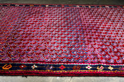 4'2" x 8'1" Hand-Knotted 100% Wool Carpet - Bidjare Area Rug