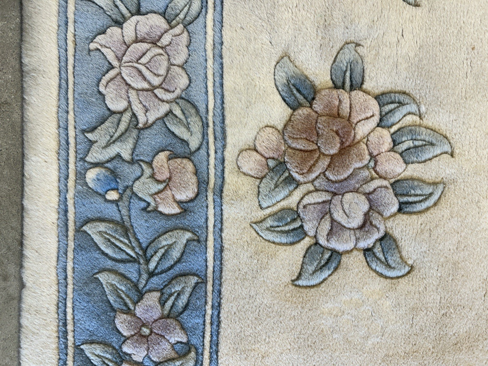 3’x5’ Hand-Knotted 100% Wool Pile Oriental Area Rug - Carpet