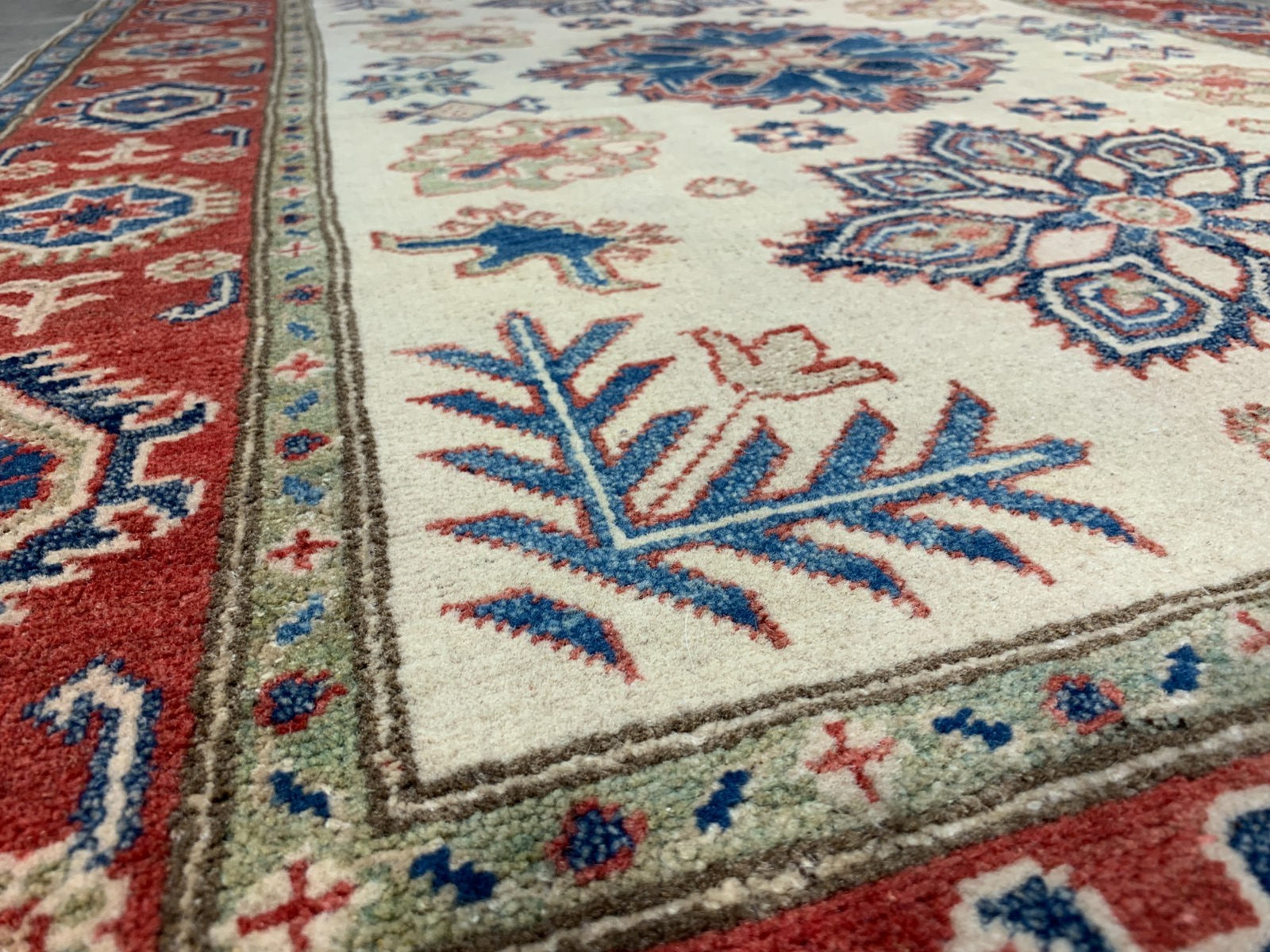 4'0'' x 6'0'' Hand-Knotted 100% Wool Pile Carpet - Oriental Area Rug