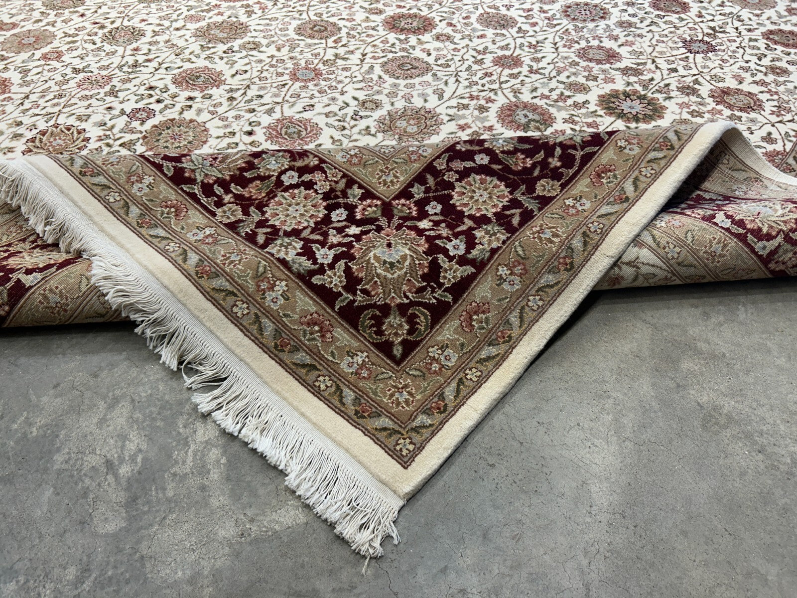 9'x12' Very Fine Hand-Knotted 100% Lamb Wool Pile PakPersian Rug