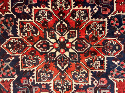 10'3"x12'2" Hand-Knotted 100% Wool Pile Bakhtiarie Rug