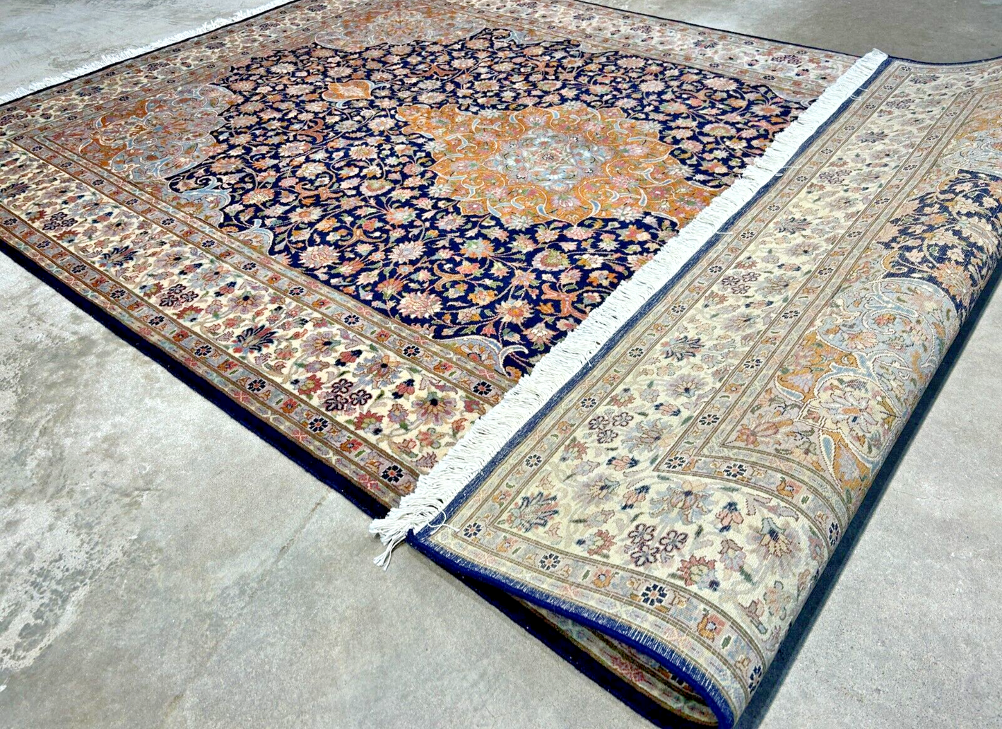 6'1"x9'4" Hand-Knotted 100% Wool Carpet - Pakpersian Kashane Area Rug