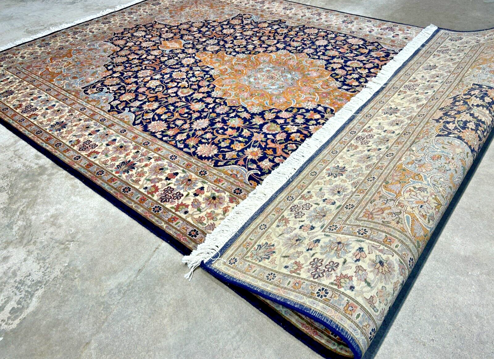6'1"x9'4" Hand-Knotted 100% Wool Carpet - Pakpersian Kashane Area Rug