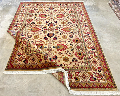8'11" x 12' Hand-Knotted 100% Wool Carpet - Herize Design Area Rug