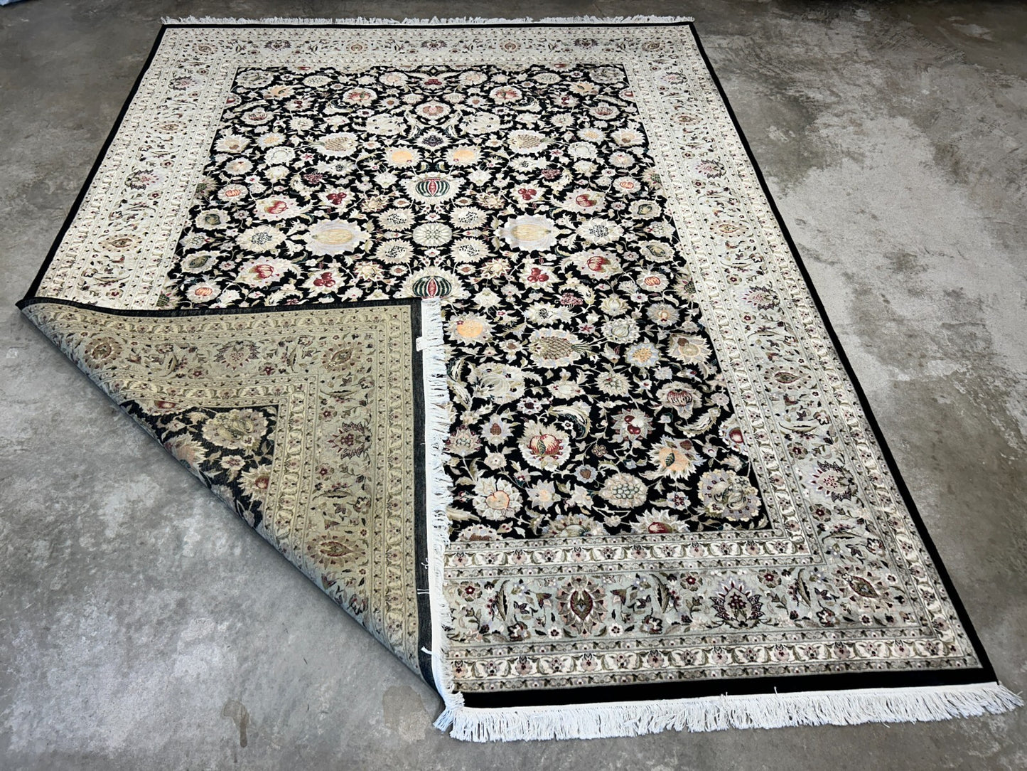 9'x12' Hand-Knotted 100% Wool Pile Sinopersian Carpet - Area Rug