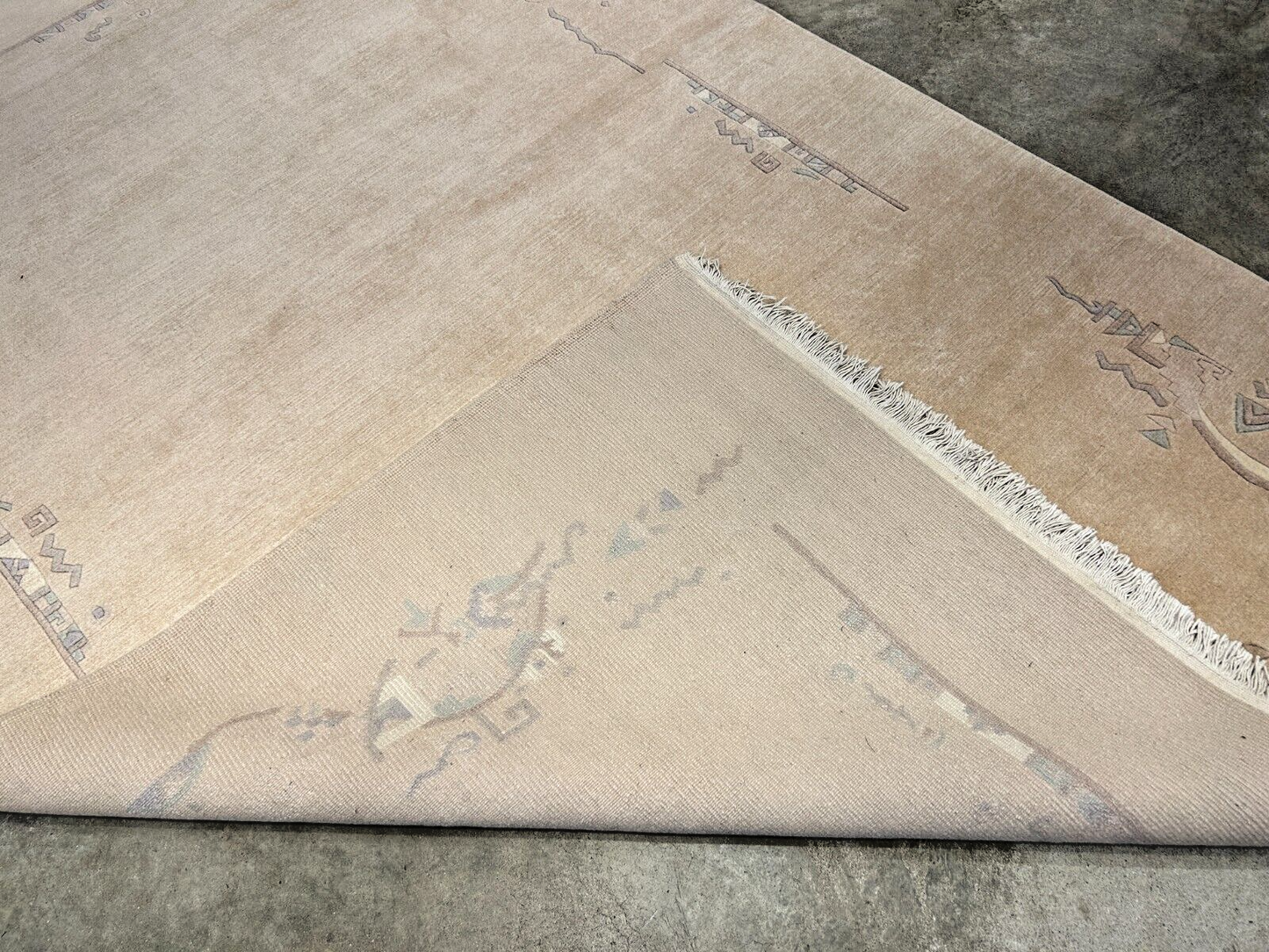 6'6"x9'11" Hand-Knotted 100% Wool Pile Indo-Nepali Carpet - Area Rug