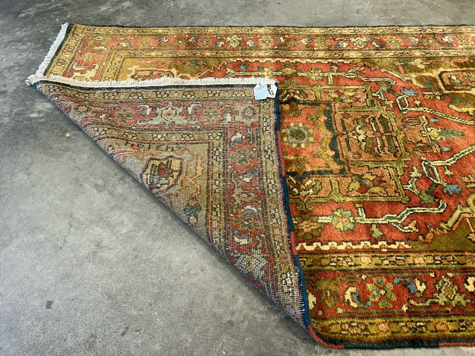 4’1”x6’1” Hand-Knotted 100% Wool Indoserapi Area Rug - Carpet