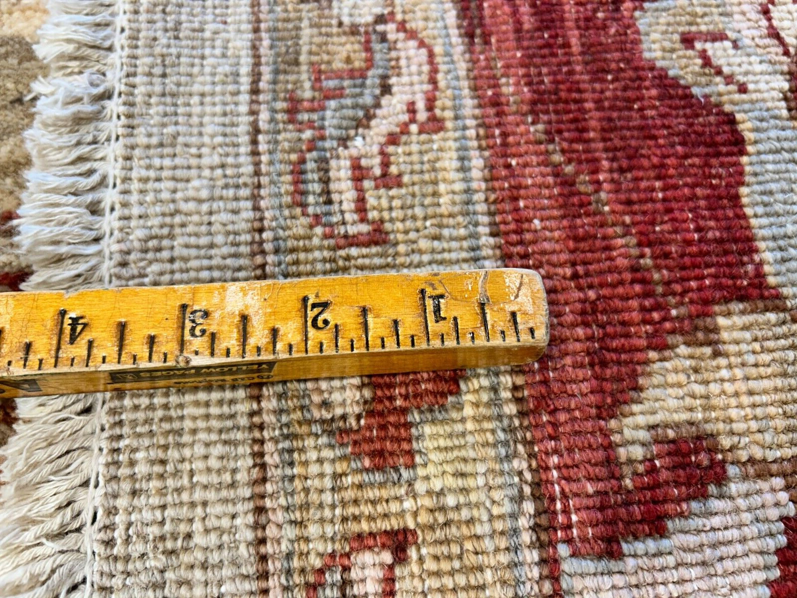 9'x12' Hand-Knotted 100% Wool Pile Indo-Agra Carpet - Area Rug