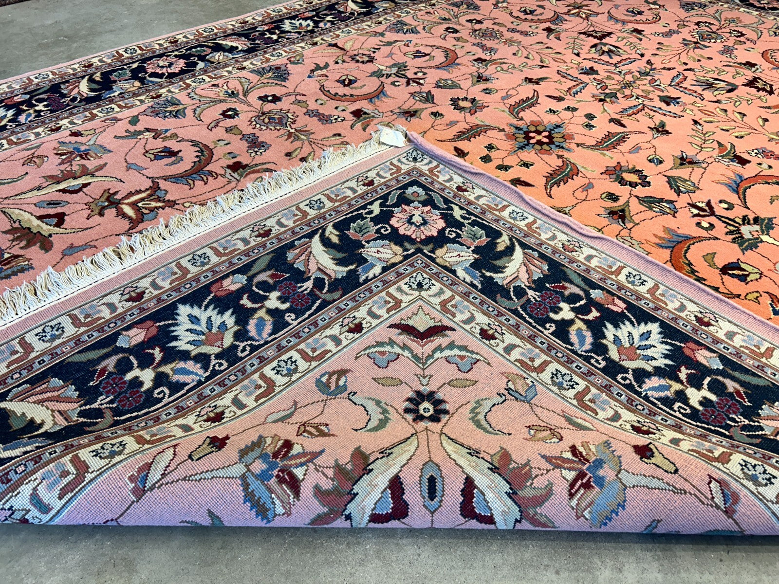 9'x12' Hand-Knotted 100% Wool Pile Romanian Rug