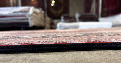 8'3"x11'2" Fine Hand-Knotted Wool & Silk Oriental Rug - Area Carpet