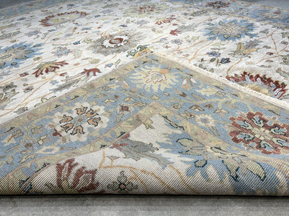 8' x 9'10" Hand-Knotted 100% Wool Carpet - Indian Mahal Area Rug