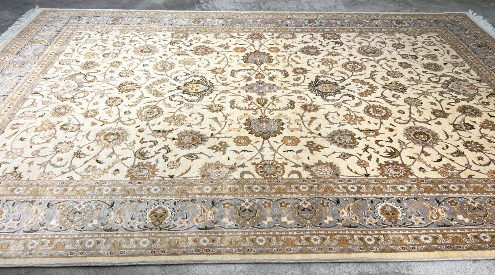 6'x 9' Hand-Knotted 100% Wool Carpet - Pakistan Kashane Area Rug