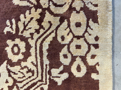 7'11"x9'11" Hand-Knotted 100% Wool Pile Tibetian Area Rug - Carpet